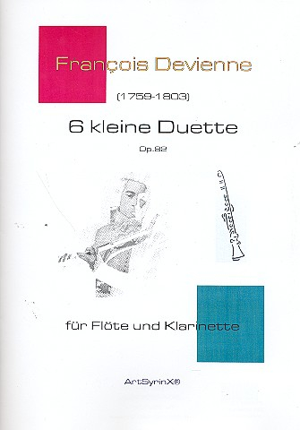 6 kleine Duette op.82 für Flöte und Klarinette