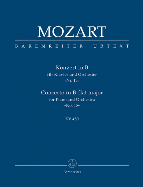 Konzert B-Dur KV450 für Klavier und Orchester