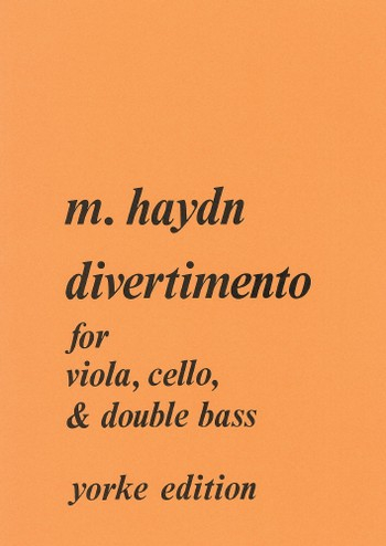 Divertimento for viola, cello and double bass