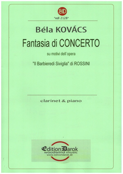 Fantasia di concerto for clarinet and piano