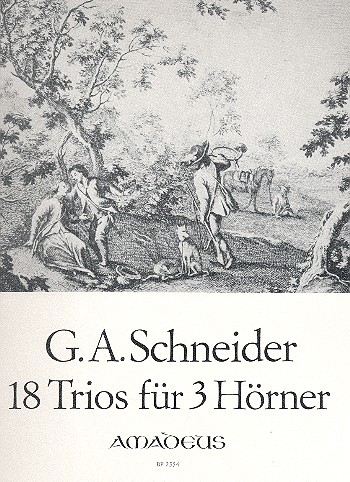 18 Trios op.56 für 3 Hörner