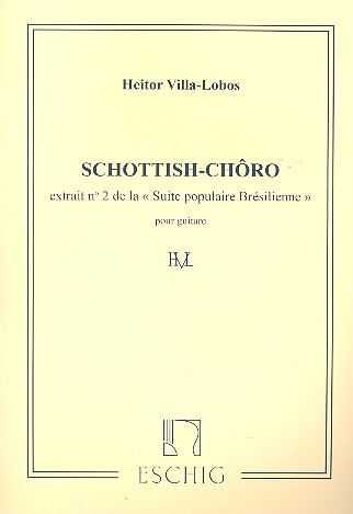 Suite populaire bresilienne no.2 scottish-choro pour guitare