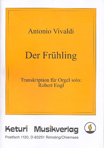 Der Frühling für Orgel