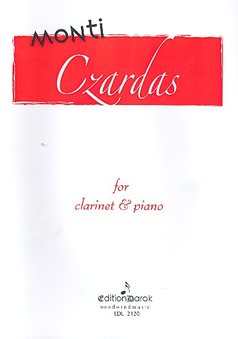 Csardas for clarinet and piano