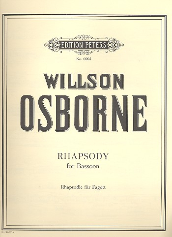 Rhapsody for bassoon solo