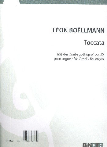 Toccata c-Moll op.25,4 für Orgel