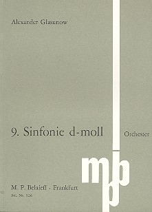 Sinfonie d-Moll Nr.9 für Orchester