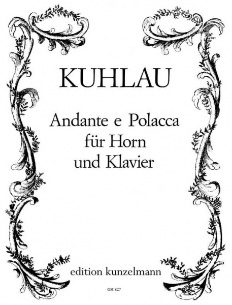 Andante e Polacca für Horn und Klavier