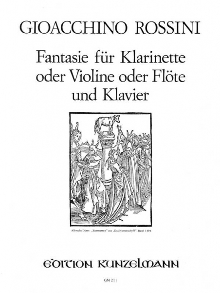 Fantasie für Klarinette (Violine / Flöte) und Klavier