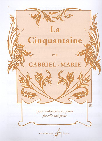 La Cinquantaine pour violoncelle et piano