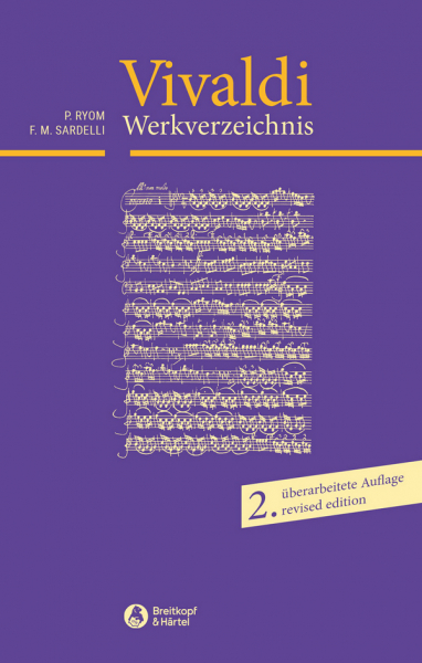 Antonio Vivaldi Thematisch-systematisches Verzeichnis seiner Werke (RV