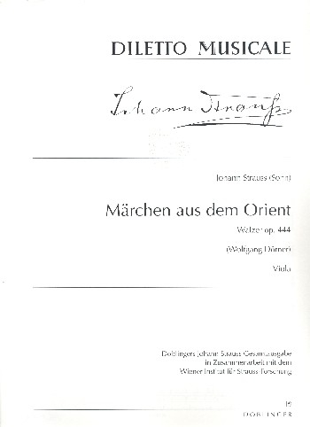 Märchen aus dem Orient op.444 für Orchester