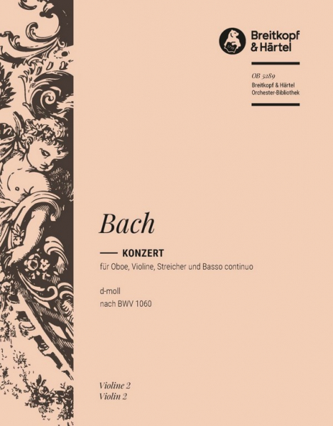 Konzert d-Moll nach BWV1060 für Oboe, Violine, Streicher und Bc