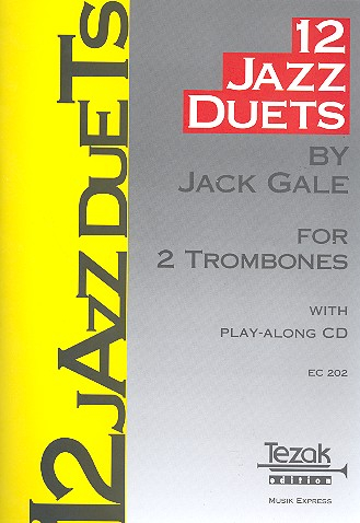 12 Jazz Duets (+CD) for 2 trombones