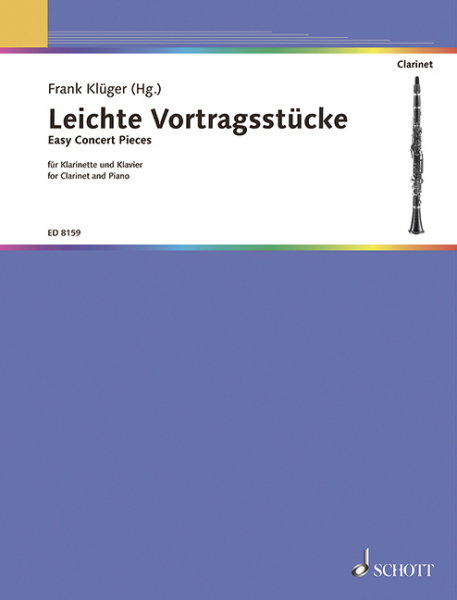 Leichte Vortragsstücke für Klarinette und Klavier