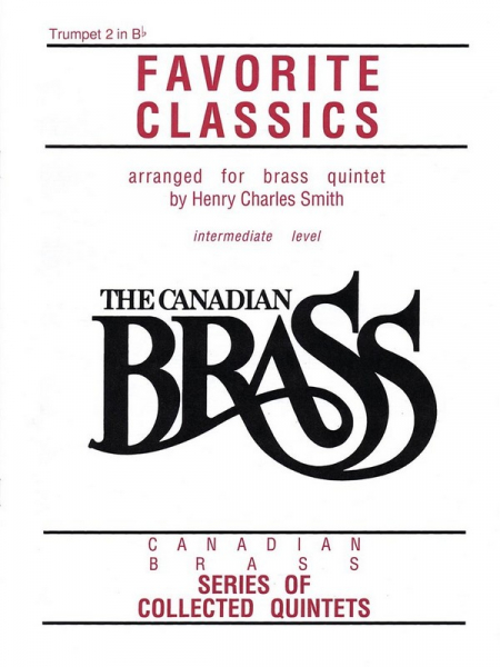 Favorite Classics for 2 trumpets, horn in F, trombone and tuba