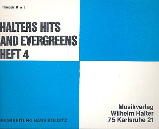 Halters Hits and Evergreens Band 4: für Blasorchester