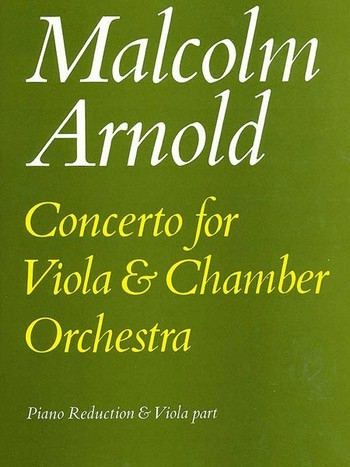 Concerto for viola and orchestra for viola and piano