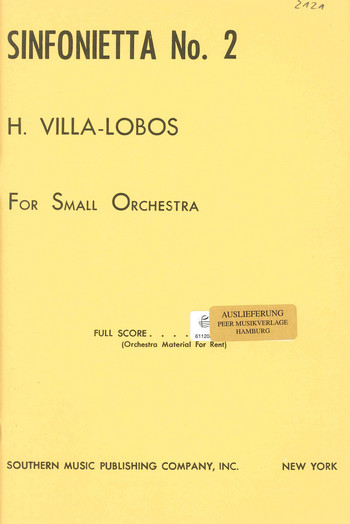 Sinfonietta no.2 for orchestra