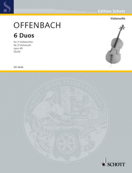 6 Duos op.49 für 2 Violoncelli