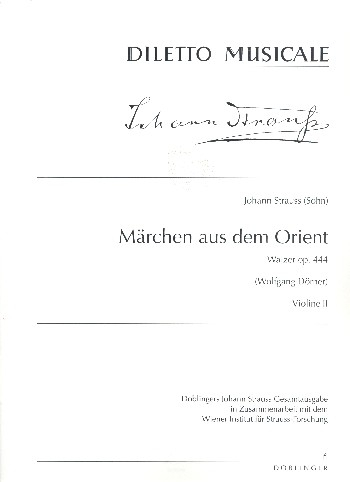 Märchen aus dem Orient op.444 für Orchester