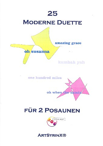 25 moderne Duette (+CD) für 2 Posaunen