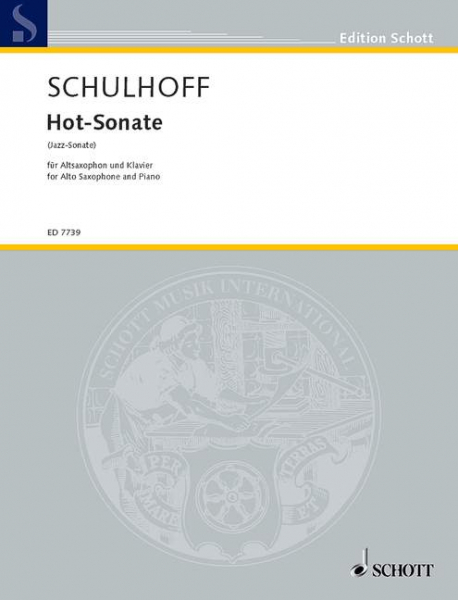 Hot-Sonate für Altsaxophon und Klavier