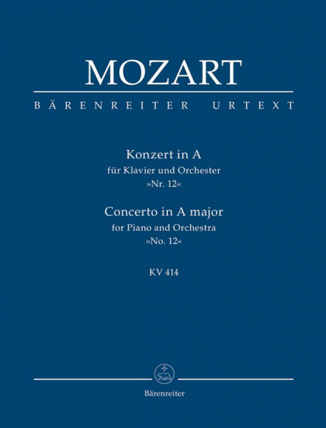 Konzert A-Dur KV414 für Klavier und Orchester