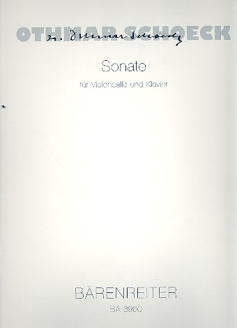 Sonate für Violoncello und Klavier