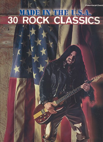 Made in the USA: 30 Rock Classics Songbook piano/vocal/chords