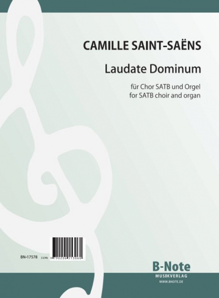 Laudate Dominum für gem Chor und Orgel