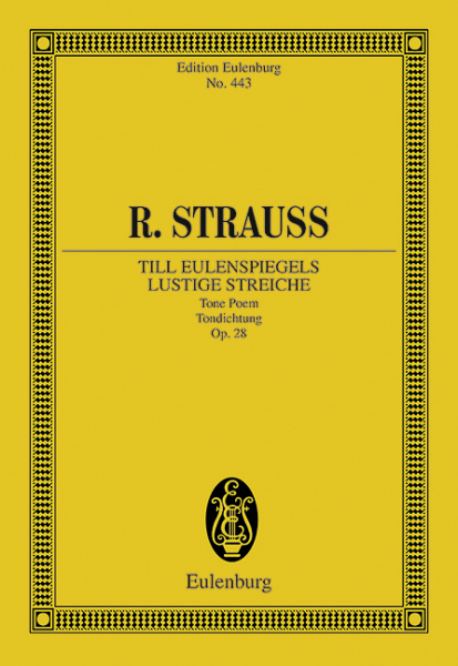 Till Eulenspiegels lustige Streiche op.28 für Orchester