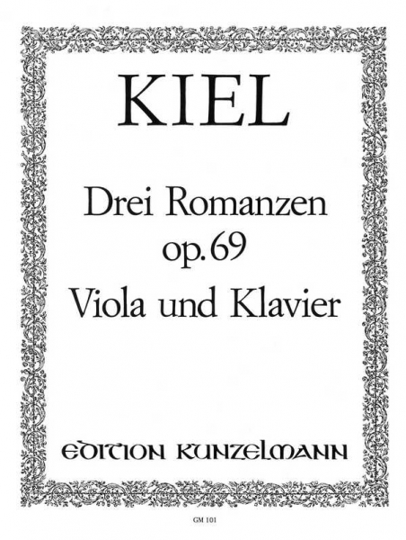 3 Romanzen op.69 für Viola und Klavier