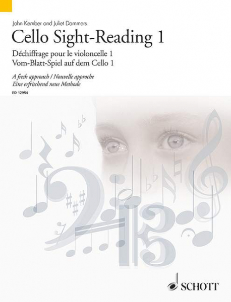 Cello Sight-Reading vol. 1 (dt/en/fr) Vom-Blatt-Spiel auf dem Violoncello