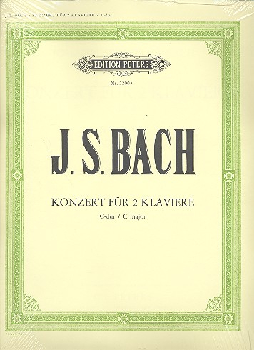 Konzert C-Dur BWV1061 für 2 Klaviere und Orchester