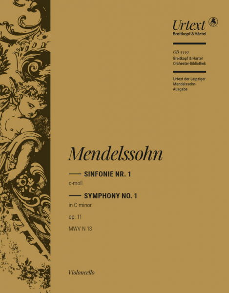 Sinfonie c-Moll Nr.1 op.11 für Orchester