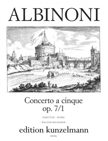 Concerto a cinque D-Dur op.7,1 für Streichorchester