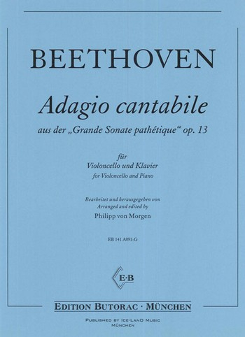 Adagio cantabile für Violoncello und Klavier