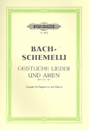 Schemellisches Gesangbuch komplette Ausgabe mit beziffertem Bass (dt)