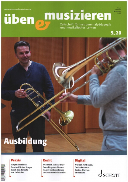 Üben und musizieren 05/2020 Oktober/November Ausbildung