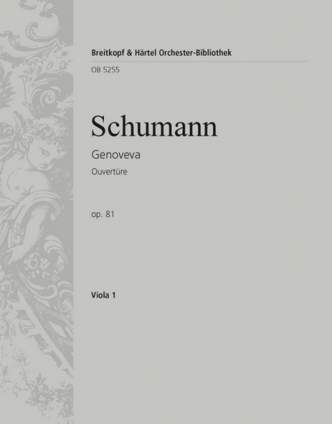 Ouvertüre zur Oper Genoveva op.81 für Orchester