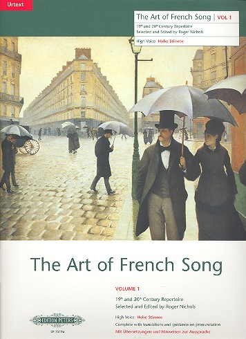 The Art of French Song vol.1 for high voice and piano