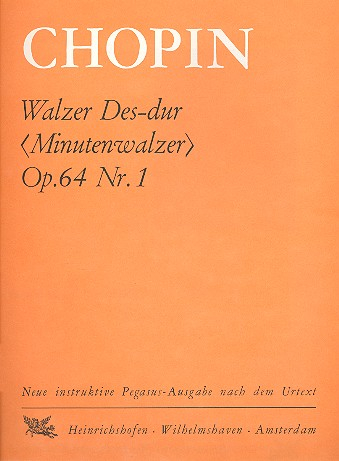 Walzer Des-Dur op.64,1 für Klavier