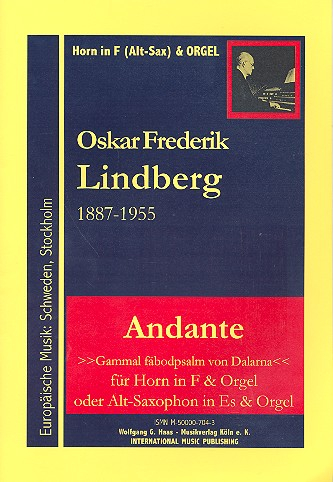 Andante für Horn in F (Altsaxophon) und Orgel