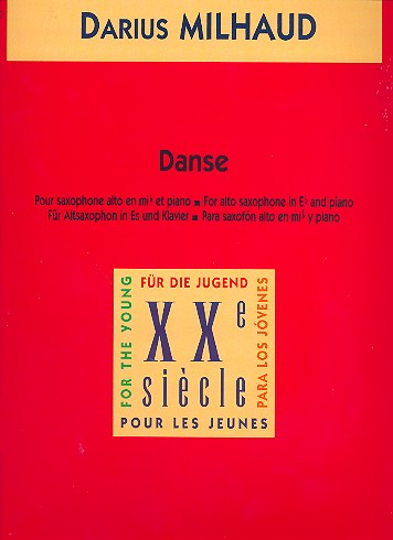 Danse pour saxophone alto et piano