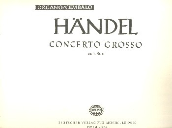 Concerto grosso D-Dur op.3,6 HWV317 für Orchester