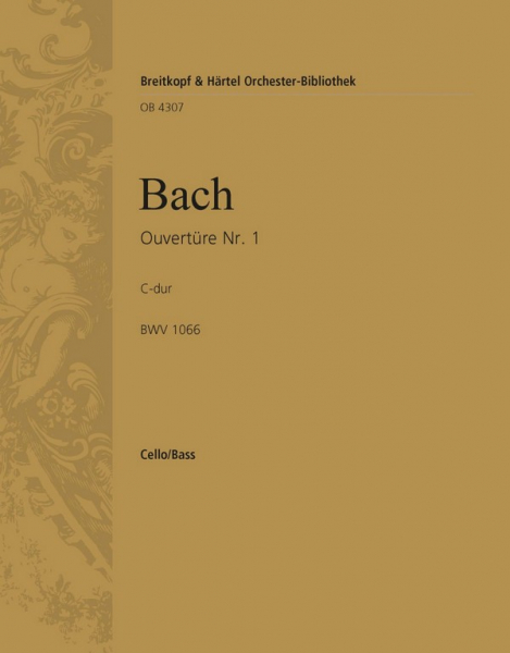 Ouvertüre C-Dur Nr.1 BWV1066 für Orchester