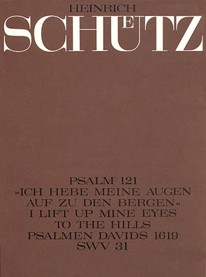 Ich hebe meine Augen auf zu den Bergen SWV31 für Doppelchor, Kontrabaß