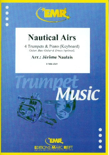 Nautical Airs für 4 Trompeten und Klavier (Keyboard) (Percussion ad lib)