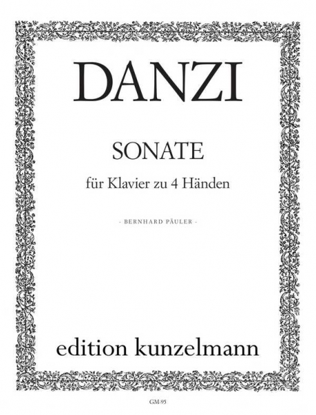 Sonate C-Dur für Klavier zu 4 Händen